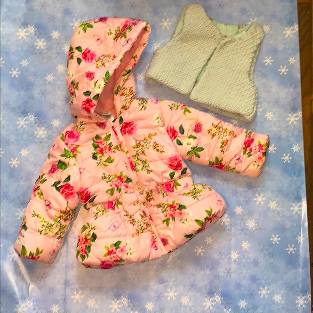 Doubles! Coat & Vest sz/12m